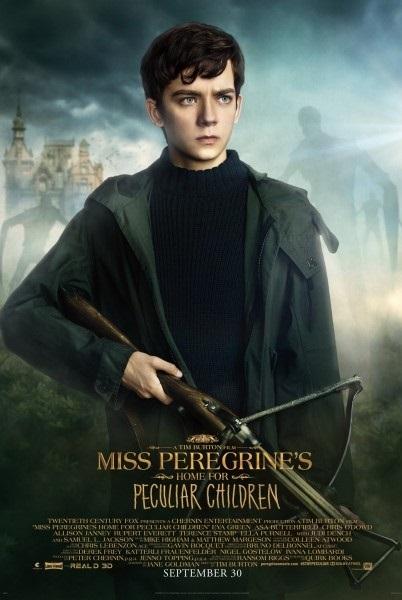 casa bambini speciali Miss Peregrine poster