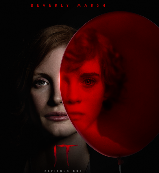 IT Capitolo 2, personaggi, giovani vecchi, poster