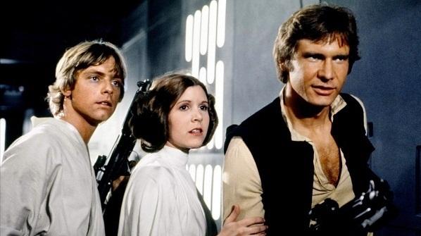 Leila Luke Skywalker Han Solo