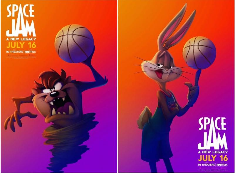 Space Jam 2 New Legends, poster, personaggi, LeBron James
