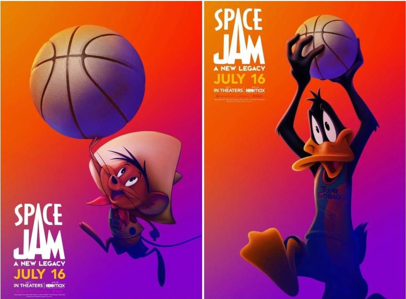 Space Jam 2 New Legends, poster, personaggi, LeBron James