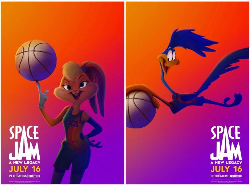 Space Jam 2 New Legends, poster, personaggi, LeBron James