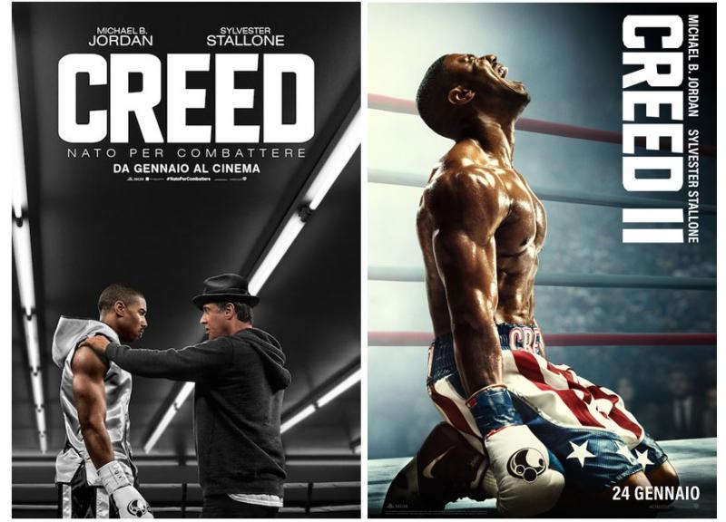 Rocky, tutti film Stallone, Creed poster