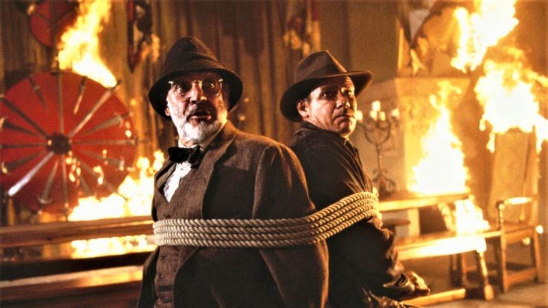 Harrison Ford, Sean Connery, Indiana Jones