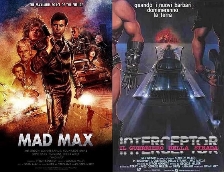 Mad Max, film saga, Gibson Hardy