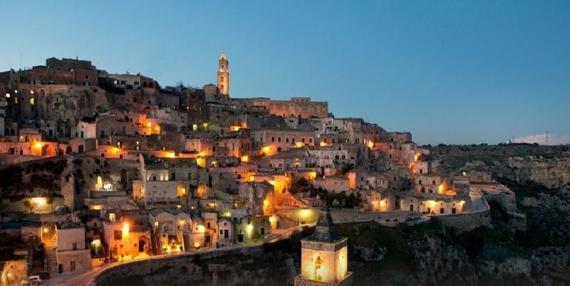 Matera, set cinema, Bond, uscita