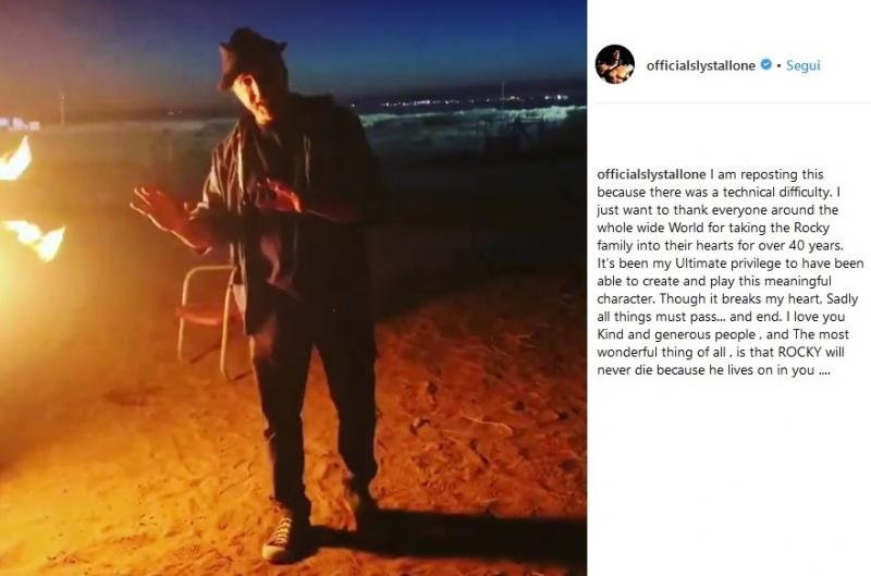 stallone rocky video
