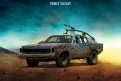 Immagine 12 - Immagini foto e disegni dei veicoli della saga di Mad Max, tra cui la Ford Falcon V8 Interceptor di Mel Gibson