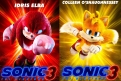 Immagine 33 - Sonic 3, poster con i personaggi del film animazione tratto dal videogame della sega