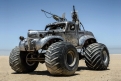 Immagine 3 - Immagini foto e disegni dei veicoli della saga di Mad Max, tra cui la Ford Falcon V8 Interceptor di Mel Gibson