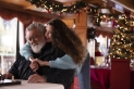 Improvvisamente a Natale mi sposo, immagini del film di F. Patierno con Diego Abatantuono, Violante Placido, Carol Alt, Elio