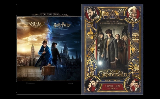 Immagine 11 - Animali Fantastici 2: I Crimini di Grindelwald, poster e locandine del film con Eddie Redmayne nei panni di Newt Scamander