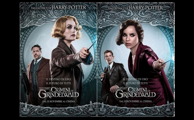 Immagine 2 - Animali Fantastici 2: I Crimini di Grindelwald, poster e locandine del film con Eddie Redmayne nei panni di Newt Scamander