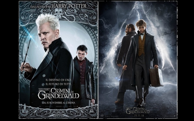 Immagine 3 - Animali Fantastici 2: I Crimini di Grindelwald, poster e locandine del film con Eddie Redmayne nei panni di Newt Scamander