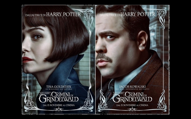 Immagine 4 - Animali Fantastici 2: I Crimini di Grindelwald, poster e locandine del film con Eddie Redmayne nei panni di Newt Scamander