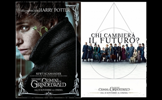 Immagine 8 - Animali Fantastici 2: I Crimini di Grindelwald, poster e locandine del film con Eddie Redmayne nei panni di Newt Scamander