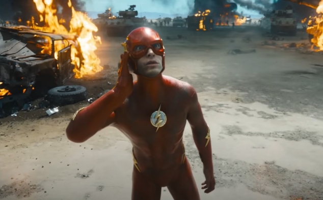 Immagine 24 - The Flash, immagini del film supereroi DC Comics del 2023 con Ezra Miller, Michael Keaton, Ben Affleck
