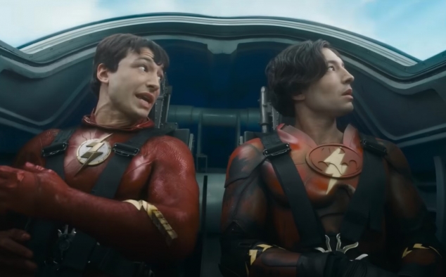 Immagine 1 - The Flash, immagini del film supereroi DC Comics del 2023 con Ezra Miller, Michael Keaton, Ben Affleck