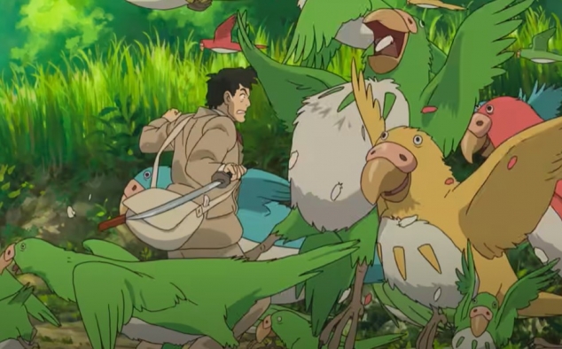 Immagine 7 - Il Ragazzo e l\'Airone, immagini e disegni del film animazione di Hayao Miyazaki (regista di Si alza il vento 2013)