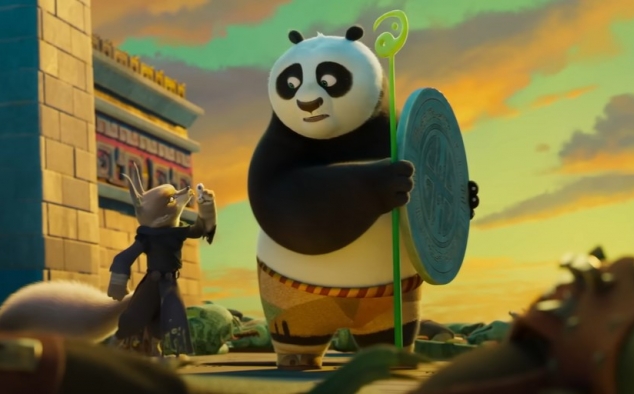 Immagine 1 - Kung Fu Panda 4, immagini e disegni del film di Mike Mitchell con il doppiaggio di Fabio Volo e Jack Black