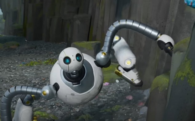 Immagine 4 - Il Robot Selvaggio, disegni e immagini del film animazione di Chris Sanders con le voci di Lupita Nyong’o, Pedro Pascal