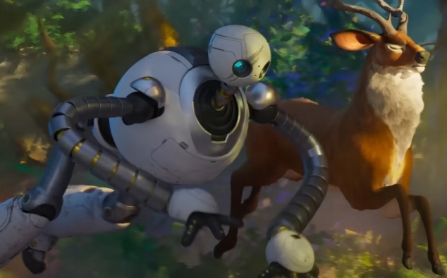 Immagine 19 - Il Robot Selvaggio, disegni e immagini del film animazione di Chris Sanders con le voci di Lupita Nyong’o, Pedro Pascal