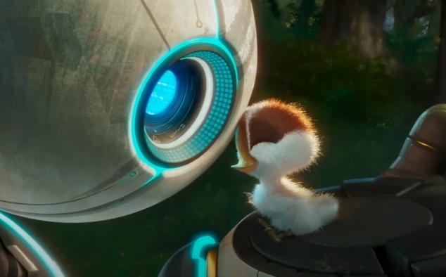 Immagine 1 - Il Robot Selvaggio, disegni e immagini del film animazione di Chris Sanders con le voci di Lupita Nyong’o, Pedro Pascal