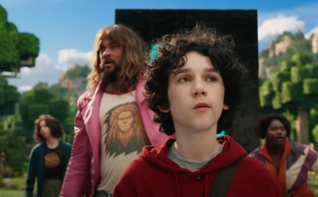 Immagine 2 - Un Film Minecraft, immagini del film con Jason Momoa e Jack Black incentrato sul celebre videogame