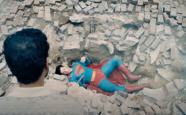 Immagine 1 - Superman, immagini del nuovo film di James Gunn con David Corenswet, Rachel Brosnahan