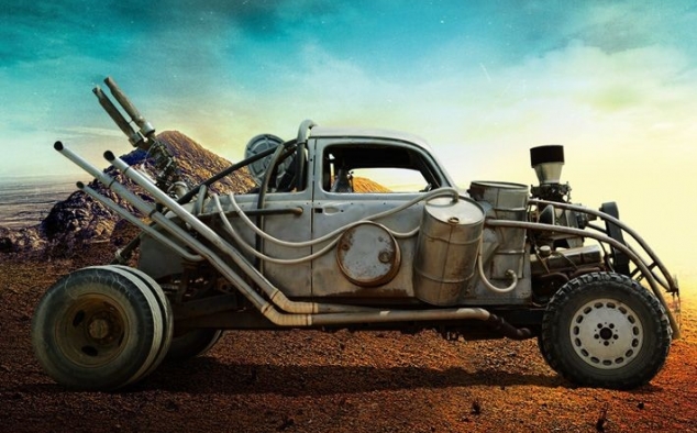 Immagine 27 - Immagini foto e disegni dei veicoli della saga di Mad Max, tra cui la Ford Falcon V8 Interceptor di Mel Gibson