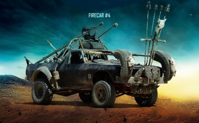 Immagine 20 - Immagini foto e disegni dei veicoli della saga di Mad Max, tra cui la Ford Falcon V8 Interceptor di Mel Gibson