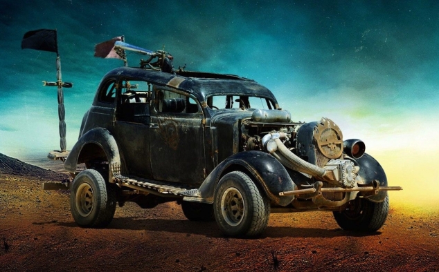 Immagine 22 - Immagini foto e disegni dei veicoli della saga di Mad Max, tra cui la Ford Falcon V8 Interceptor di Mel Gibson