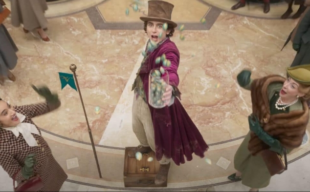 Immagine 8 - Wonka, immagini del film di Paul King con Timothée Chalamet, Olivia Colman, Calah Lane, prequel di Willy Wonka e la fabbrica di