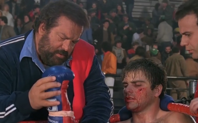 Immagine 1 - Bomber, immagini della rivincita di Bud contro Rosco Dunn nel film di Michele Lupo con Bud Spencer e Jerry Calà
