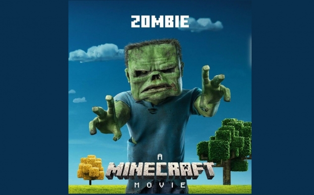 Immagine 4 - Un Film Minecraft, poster dei personaggi del film con Jason Momoa e Jack Black tratto dal celebre videogame