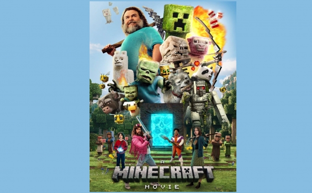 Immagine 9 - Un Film Minecraft, poster dei personaggi del film con Jason Momoa e Jack Black tratto dal celebre videogame