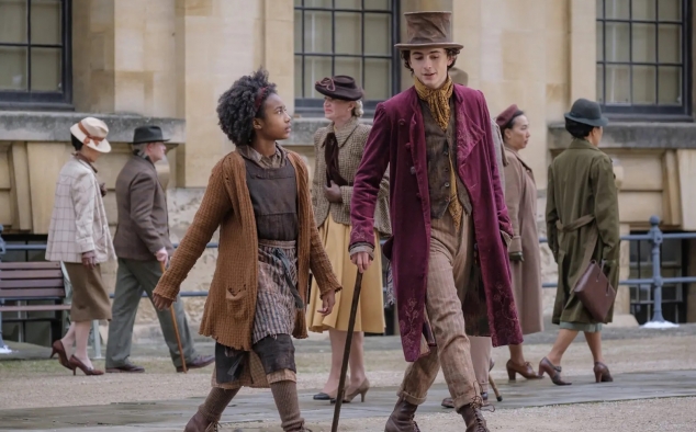 Immagine 3 - Wonka, immagini del film di Paul King con Timothée Chalamet, Olivia Colman, Calah Lane, prequel di Willy Wonka e la fabbrica di