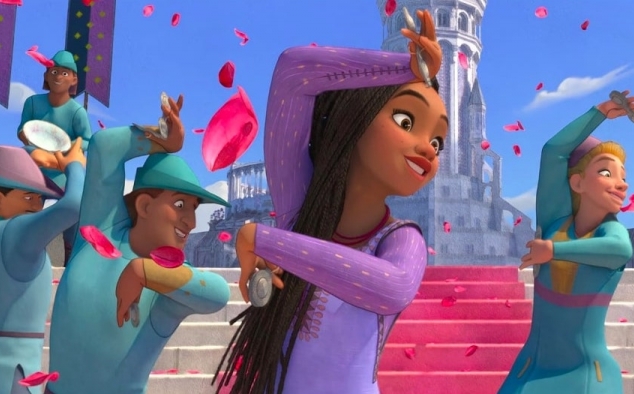 Immagine 3 - Wish, immagini e disegni del film Disney con il doppiaggio di Amadeus, Gaia e Michele Riondino