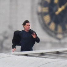 Tom Cruise sempre avvezzo al pericolo.. vero