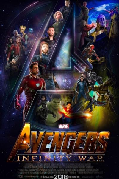 Avengers: Infinity War locandina italiana