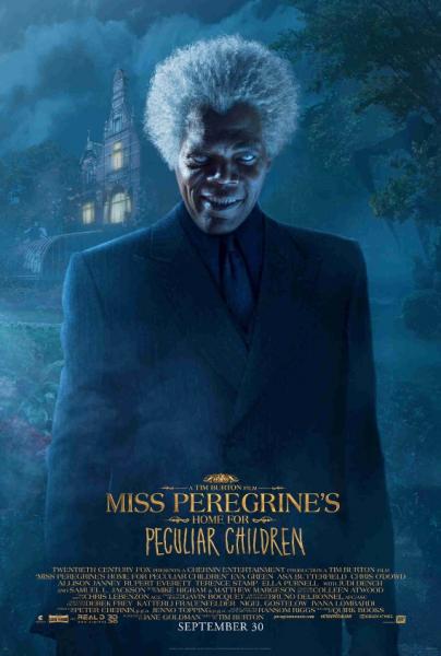 casa bambini speciali Miss Peregrine poster