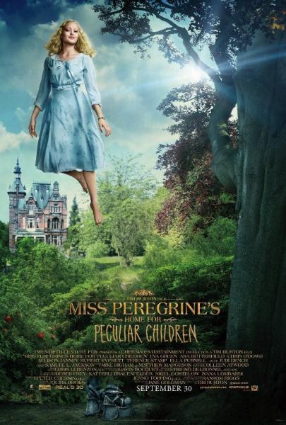casa bambini speciali Miss Peregrine poster