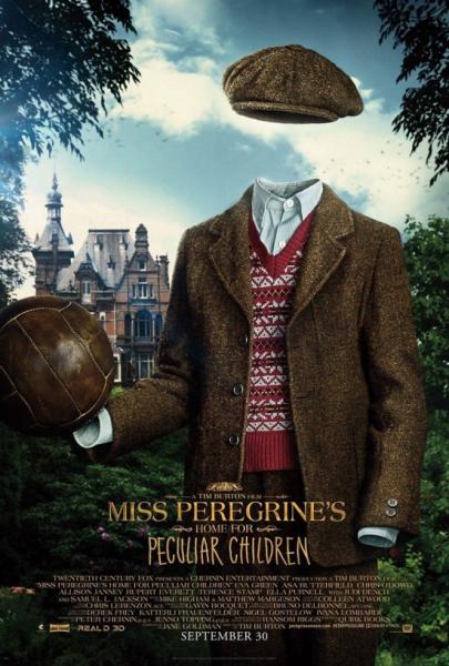 casa bambini speciali Miss Peregrine poster