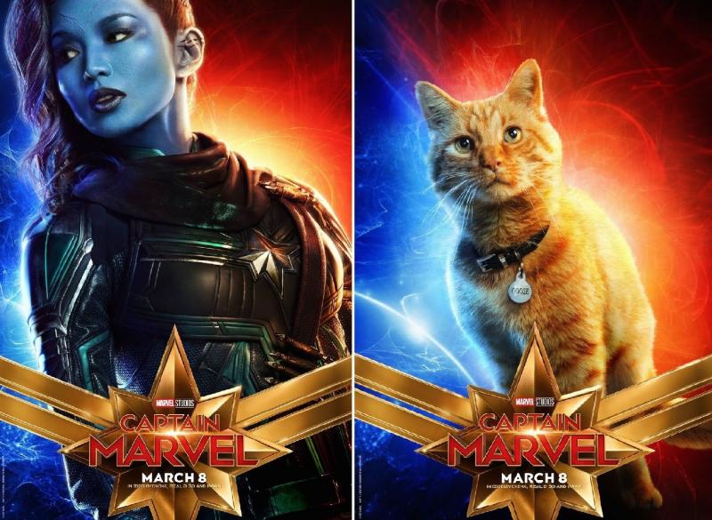 Captain Marvel, uscita, personaggi, poster