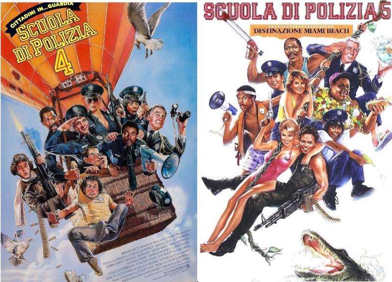 Scuola di polizia, film personaggi curiosità