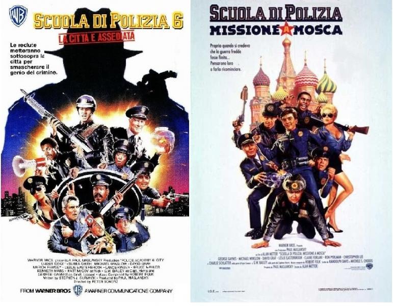 Scuola di polizia, film personaggi curiosità