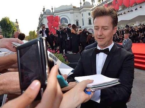 Edward Norton Venezia 2014