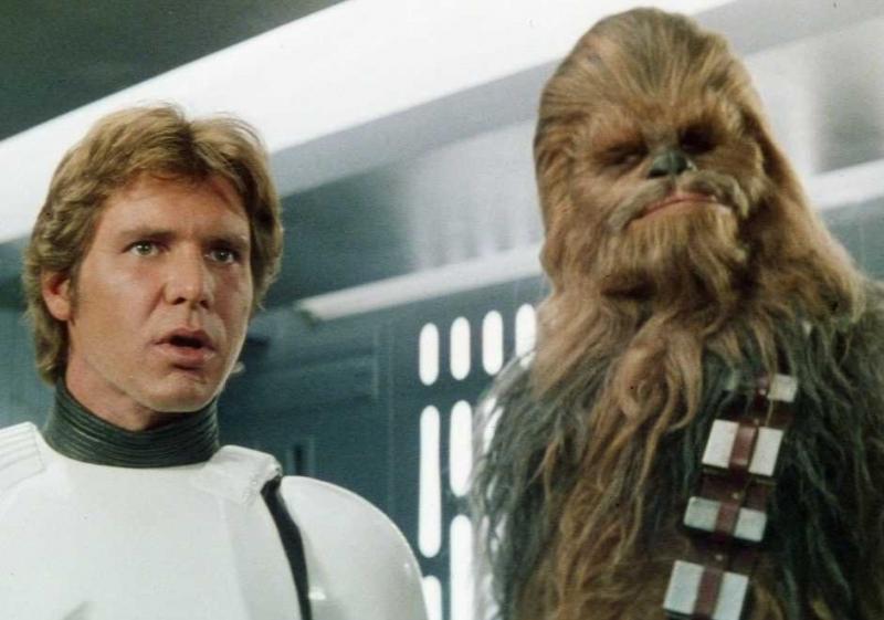 Han Solo e Chewbacca