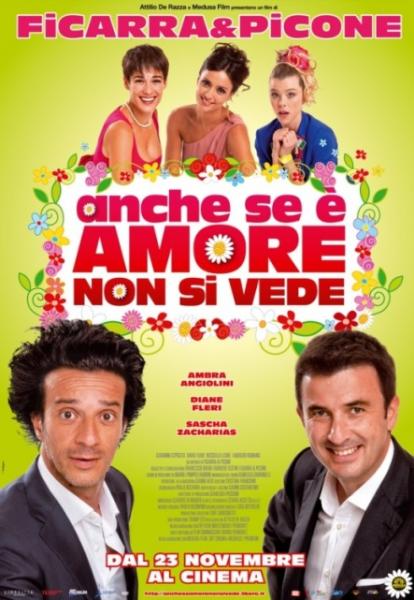 anche se è amore non si vede ficarra poster