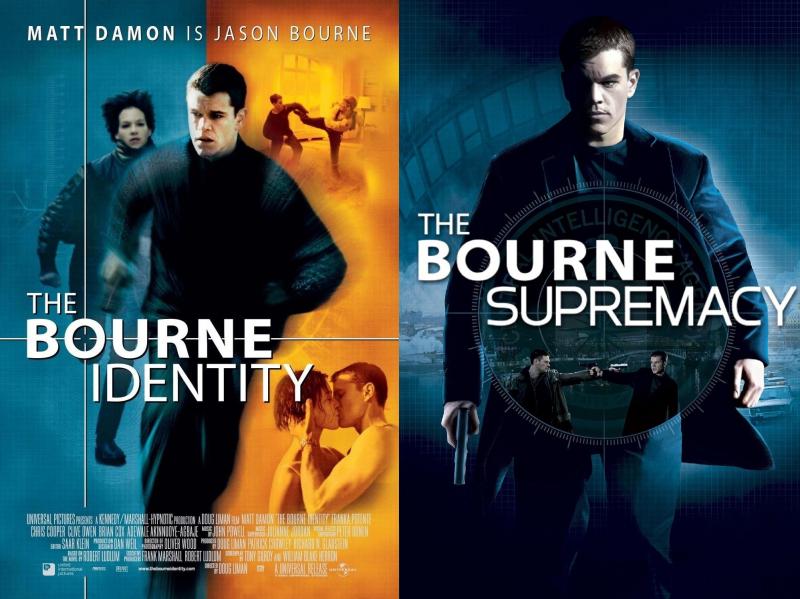 Bourne serie film, romanzi Bourne